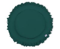 Gniazdko z falbanką do zabawy - butelkowa zieleń