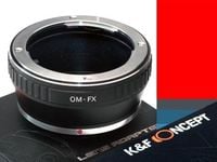Adapter OLYMPUS OM na FUJI X FX X-mount X-Pro1, X-E1, X-E2, X-M1 K&F