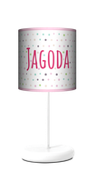 Lampa stojąca EKO - Imienna Pastelowe Kropki
