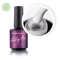 Baza żelowa do przedłużania Gelly BE mlecznobiała - Silky White