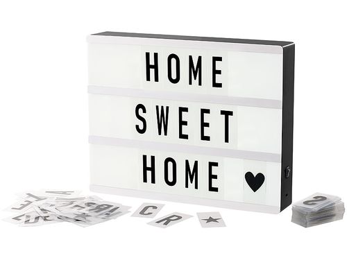 Tablica LIGHTBOX czarna Infactory na Arena.pl