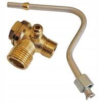 Zawór zwrotny 1/2" x 3/8" + rurka odprężająca kompresora Airpress Specair