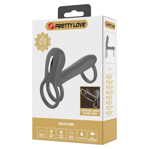 Pretty Love - Master Ring, 12 Vibration Functions 12 Licking Settings Memor na Arena.pl