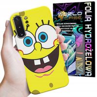 ETUI CASE DO SAMSUNG NOTE 10 PLUS . A81 - SPONGEBOB BAJKI GRY WYBÓR + FOLIA