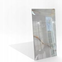 Polerowany gres marmurowy 120x60 biały marmur złote żyłki połysk