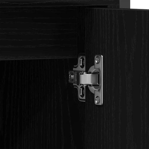 Zestaw mebli łazienkowych 3 pcs Czarny 33 x 33 x 120.5 cm na Arena.pl