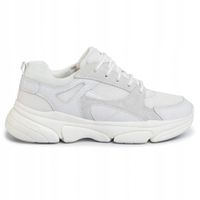 Buty dziewczęce GEOX J02BGD białe sportowe - 37