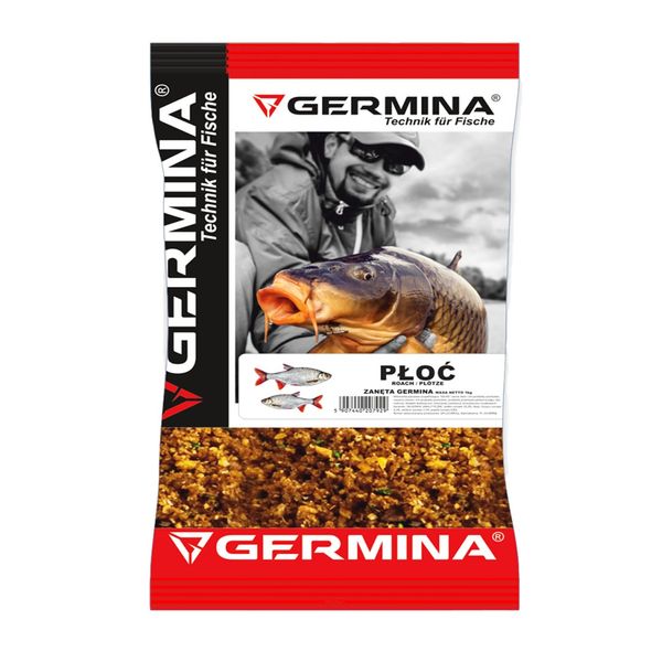 Germina Groundbaits Płoć - zanęta na płocie 1kg zdjęcie 1