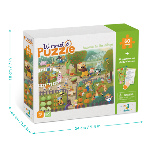 Puzzle Obserwacyjne Wimmelpuzzle Lato Na Wsi 60 El.  300558 na Arena.pl