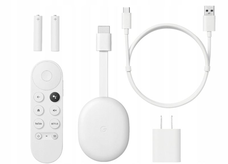 Odtwarzacz multimedialny SMART TV stick GOOGLE Chromecast 4K ANDROID zdjęcie 12