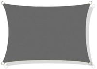 Żagiel przeciwsłoneczny wodoodporny ortalion 3x2m szary