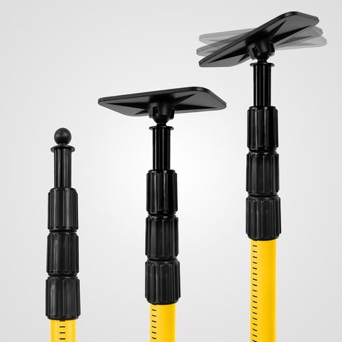 TYCZKA ROZPOROWA DO LASERA 3M DRĄŻEK POZIOMICY STATYW Z PODZIAŁKĄ + na Arena.pl