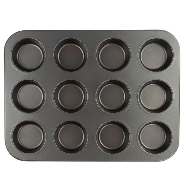 Forma Do Pieczenia Babeczek Muffin Blacha Foremka Na 12 Babeczek Non-Stick zdjęcie 3