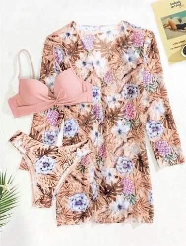 STRÓJ kąpielowy bikini 3w1 FIGI pareo fiszbin S132 na Arena.pl