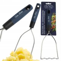 TŁUCZEK DO ZIEMNIAKÓW PUREE UBIJAK KUCHENNY PRASKA ZE STALI NIERDZEWNEJ