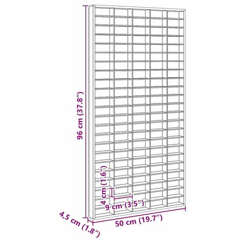 Pudełko na wyświetlacz Brązowy 50 x 4,5 x 96 cm na Arena.pl