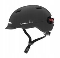 Kask rowerowy miejski Livall C20/SH50 LED/SOS 57-61cm