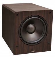 2X SUBWOOFER AKTYWNY DO KINA TAGA HARMONY TSW-210 10" 200W MODERN WENGE