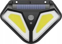 LAMPA SOLARNA Na Ścianę Halogen LED COB Z CZUJNIKIEM Ruchu Zmierzchu 1493