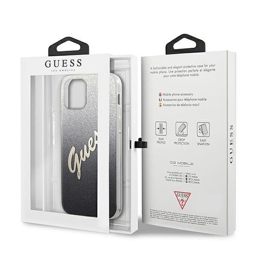 Etui Guess do iPhone 12 mini, Czarny na Arena.pl