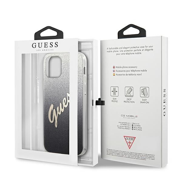 Etui Guess do iPhone 12 mini, Czarny zdjęcie 8