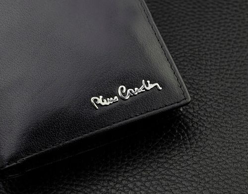 Portfel Męski Pierre Cardin Skórzany Czarny RFID Torebka Certyfikat Q1 na Arena.pl