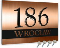 Tabliczka ADRESOWA ALUMINIOWA Tablica NUMER DOMU