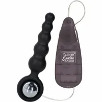 calexotics booty call booty shaker czarny - silikonowy model z pilotem