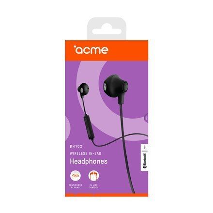 Acme BH102 Bluetooth, Black, Built-in microphone na Arena.pl