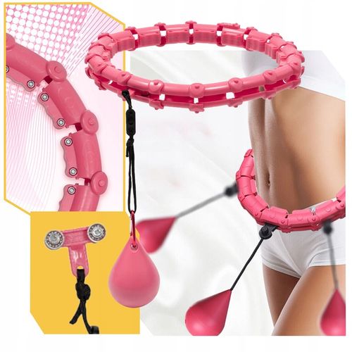 HULA HOP ODCHUDZAJĄCY SMART Z OBCIĄŻNIKIEM OBCIĄŻENIEM HULAHOP ODCHUDZAJĄCE na Arena.pl