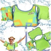 Kamizelka Piankowa Z Rękawkami Do Pływania Kapok Dla Dzieci 3-6 Lat 19-30
