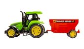 ZABAWKOWY TRAKTOR Z PRZYCZEPĄ