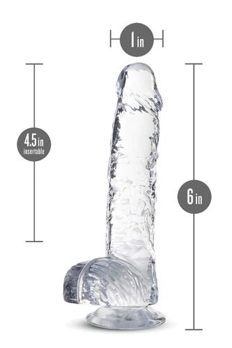 naturally yours  6 crystalline dildo  diamond na Arena.pl