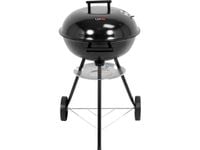 grill węglowy okrągły z pokrywą, 41cm - w-99918