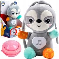 PRZYTULANKA MASKOTKA ZWIERZĄTKO PLUSZAK INTERAKTYWNY DO USYPIANIA KOŁYSANKI