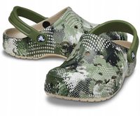 Damskie Lekkie Klapki Chodaki Crocs Baya Seasonal Printed 206230 Clog 41-42