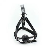 knebel imbracatura viso con morso head harness+ball gag