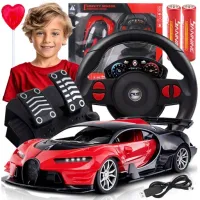 ZDALNIE STEROWANY SAMOCHÓD AUTO RC NA PILOT DUŻY GRAVITACYJNY BATERIE LIZAK