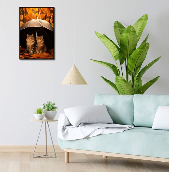 Plakat 40x60cm Jesienny Koci Schron zdjęcie 4