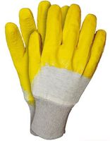 rękawice robocze podg. ze ściągaczem grip strong, pp-022 - 12 par - rek gu