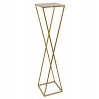 Kwietnik nowoczesny stojący 100 cm złoty LOFT