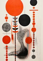 Plakat 21x29,7cm Kontrastowy Kosmos