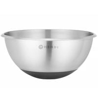 miska kuchenna stalowa z silikonową podstawą i miarką 6 l śr. 330 x 155 mm