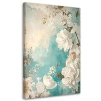 Obraz do salonu sypialni kuchni restauracji, Martwa natura kwiaty