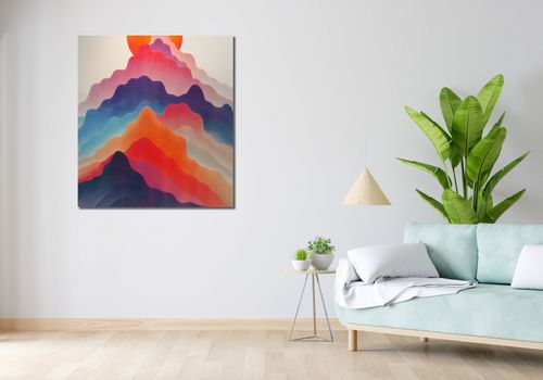 Obraz 90x100cm Gama Gór na Arena.pl