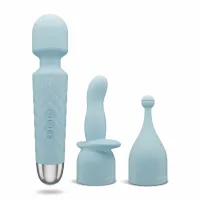 easytoys wand collection mini masażer usb 18 trybow niebieski