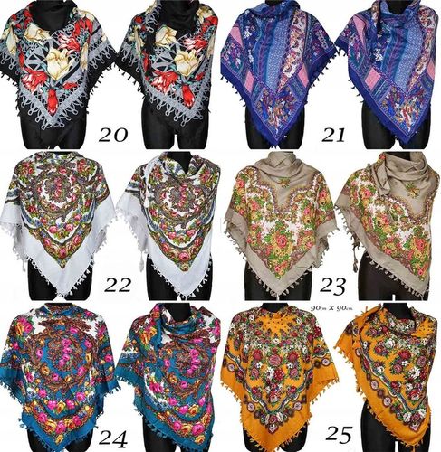 Oryginalna Chusta Ludowa Chusta Góralska Folk na Arena.pl