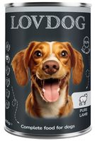 Monoproteinowa karma dla psów z dużą ilością mięsa - Lovdog JAGNIĘCINA 400g