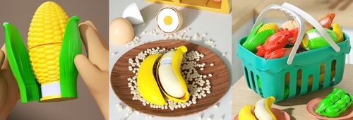 ZESTAW KUCHNIA SKLEP DLA DZIECI DO KROJENIA OWOCE WARZYWA NA RZEP KOSZYK na Arena.pl