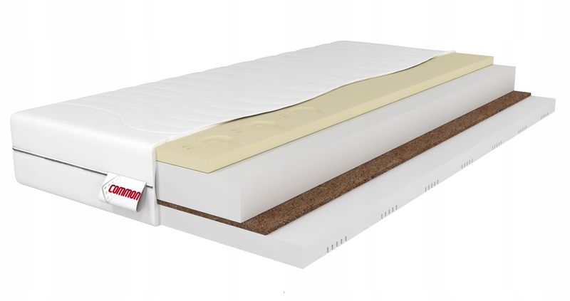 Materac piankowy 90x200 CALIO kokos memory zdjęcie 1